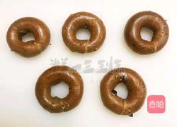 黑巧核桃贝果的做法图解15