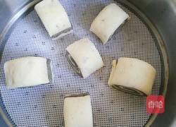 黑芝麻蝴蝶馒头的做法图解15