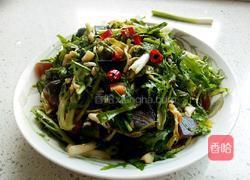 皮蛋拌苦菊的做法图解16