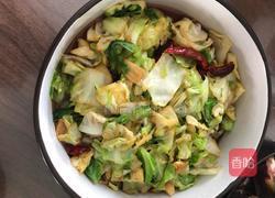 炝炒牛心菜的做法图解8