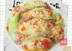 金蒜丝瓜蛊的做法图解9