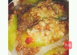 金蒜丝瓜蛊的做法图解8