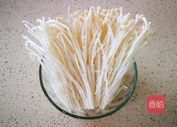 香辣金针菇粉丝的做法图解4