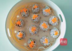 香菇糯米珍珠丸子的做法图解5