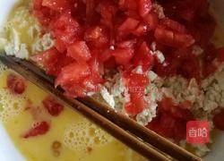 番茄豆腐早餐饼的做法图解1
