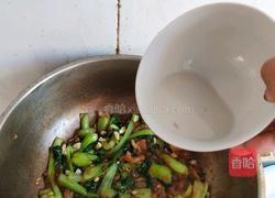 醋溜蒜蓉小油菜的做法图解4