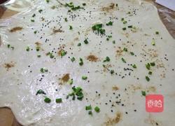 蒜苗发面千层饼的做法图解9