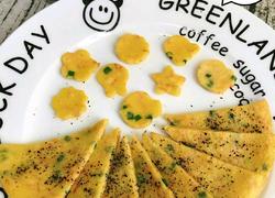 玉米鸡蛋饼的教学