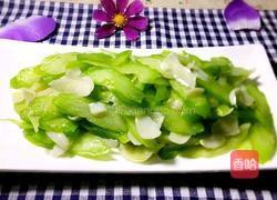 西芹百合的做法图解10