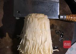 凉拌鸡胸金针菇的做法图解4