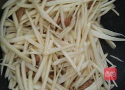 茭白炒肉丝的做法图解5