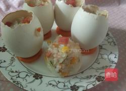 五彩糯米蛋的做法图解11