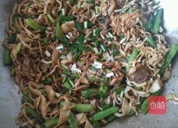 豆角闷面的做法图解5