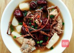 茶树菇山药龙骨汤的做法图解4
