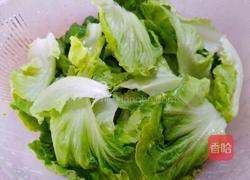 猪油炒蒜泥生菜的做法图解3