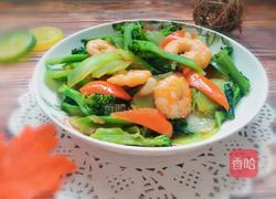 虾球炒西蓝花的做法图解11