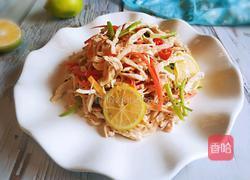 柠檬手撕鸡的做法图解11