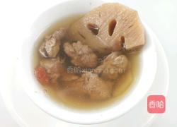 月子汤谱 核桃藕汁瘦肉汤 清热排恶露的做法图解7