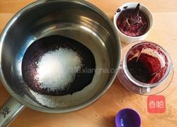 蓝莓慕斯蛋糕+6寸方模的做法图解7