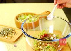 深夏时节,天气炎热,介绍一款爽口下饭的小菜-拌小根菜的做法图解6