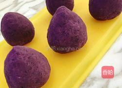 紫薯草莓大福的教学的做法图解8