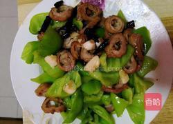 尖椒溜肥肠的做法图解7