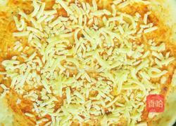 鸡脯肉田园蔬菜披萨的做法图解7