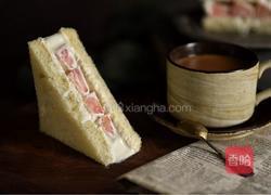蜜桃三明治的做法图解11