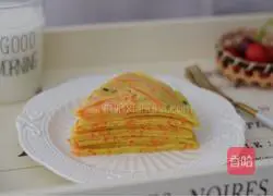 Carrot Egg Pancake Recipe Illustration 10