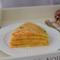 胡萝卜鸡蛋饼的做法[图]