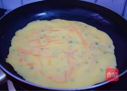 胡萝卜鸡蛋饼的做法图解9
