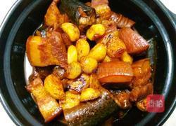 黄鳝烧肉的做法图解5