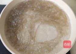 菠菜拌宽粉的做法图解2