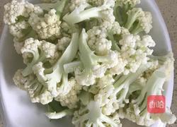 干煸腊肉菜花 的做法图解3