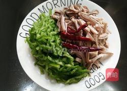 辣炒肚丝的做法图解3