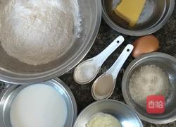 奶香排包（手揉版）的做法图解2