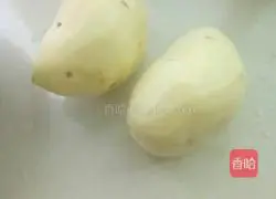 Illustration of how to make cold shredded potatoes 1