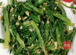 蒜蓉油麦菜的做法图解4
