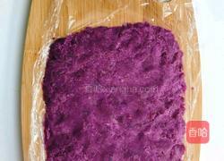 火龙果紫薯卷的做法图解3