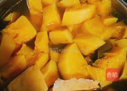 海底椰板栗椰奶木瓜子鸡汤的做法图解8