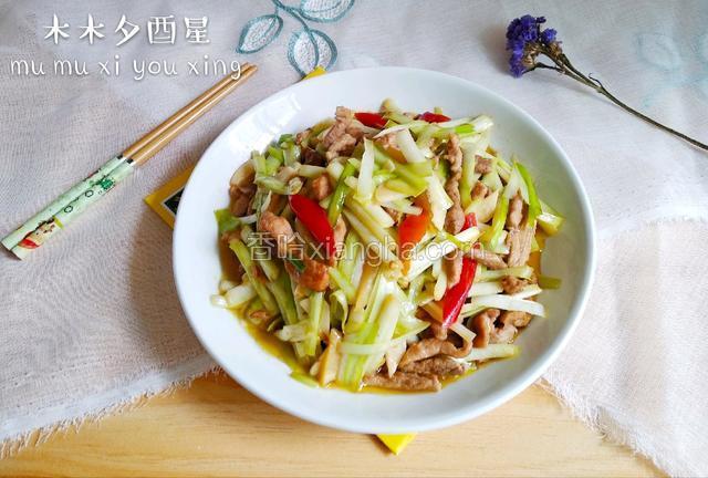 泡椒韭黄肉丝
