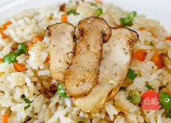 时蔬松茸炒饭的做法图解6