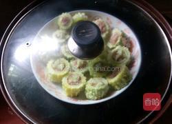 苦瓜酿肉的做法图解7