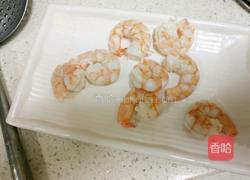 平底锅蘑菇鲜虾披萨的做法图解12