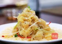 荷香芥辣海蜇的做法图解8