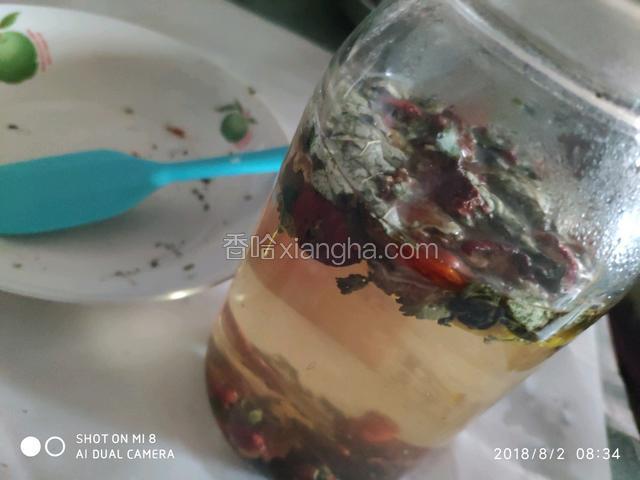 沸水冲泡