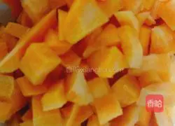 Illustration of how to make rice cooker with pork ribs stuffed rice 2