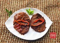 香煎牛肉片的做法图解5