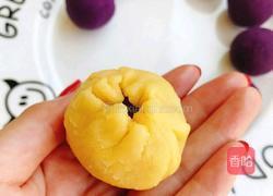 紫薯芝士仙豆糕的做法图解16