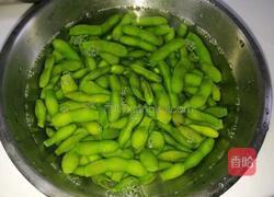 仔姜拌毛豆的做法图解2